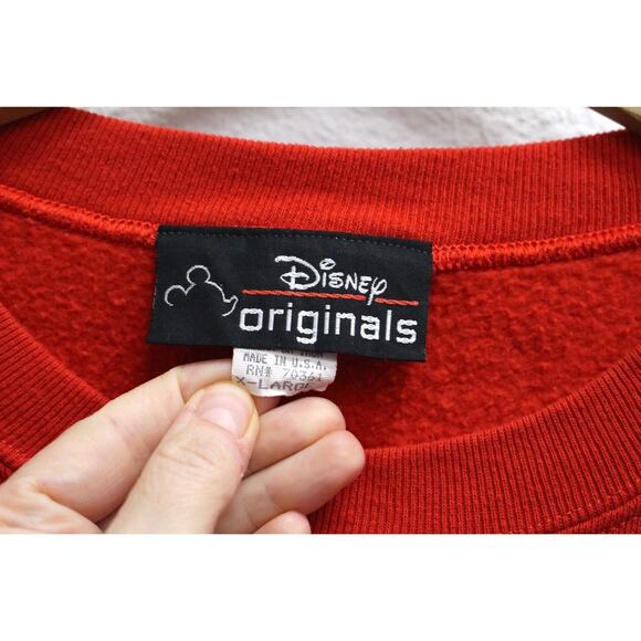 Vintage Mickey Mouse and Friends Christmas Sweatshirt XL - Picture 5 of 9